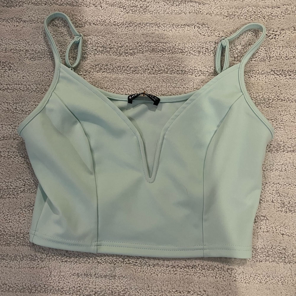 Mint green going out top👏👏